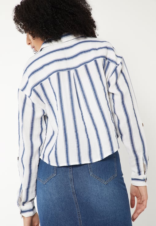 Sheer Chiffon Shirt